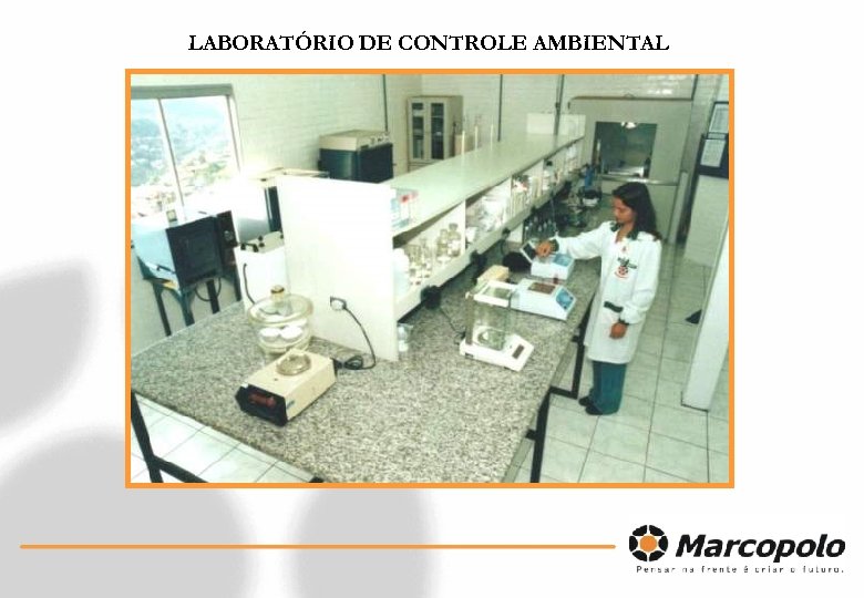 LABORATÓRIO DE CONTROLE AMBIENTAL 