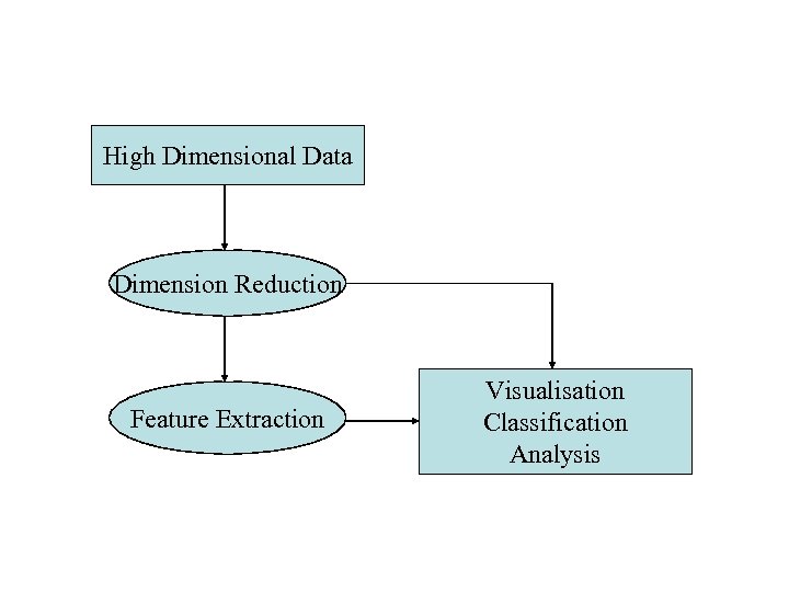 High Dimensional Data Dimension Reduction Feature Extraction Visualisation Classification Analysis 