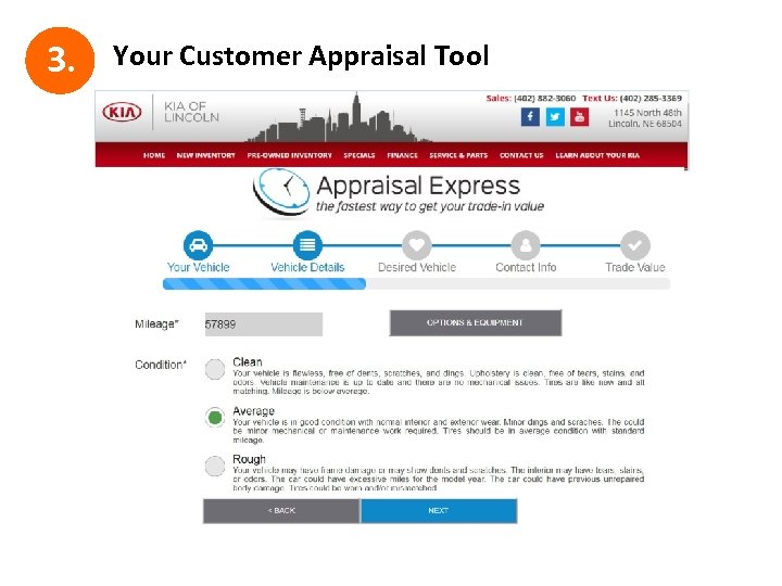 3. Your Customer Appraisal Tool 