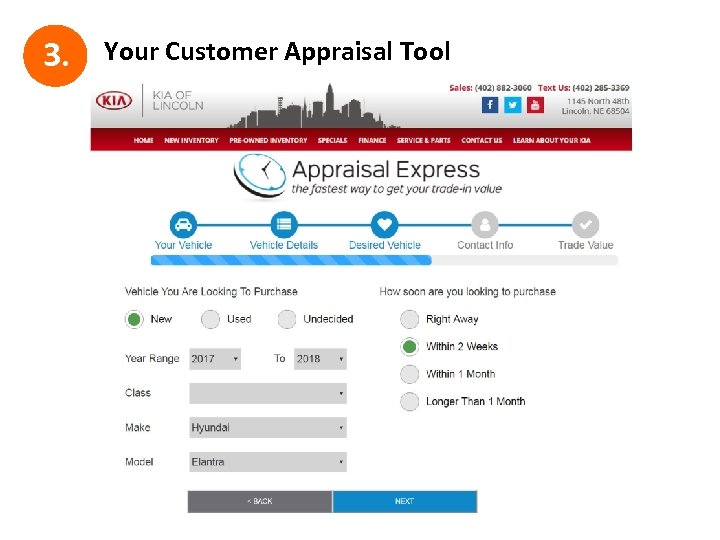 3. Your Customer Appraisal Tool 