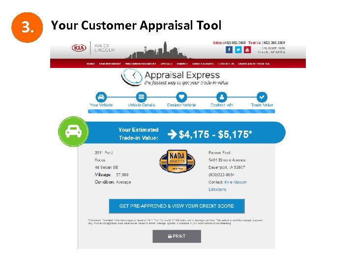 3. Your Customer Appraisal Tool 