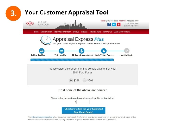 3. Your Customer Appraisal Tool 