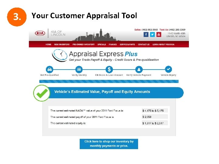 3. Your Customer Appraisal Tool 