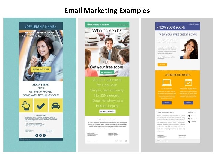 Email Marketing Examples 