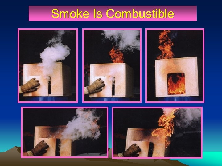 Smoke Is Combustible 