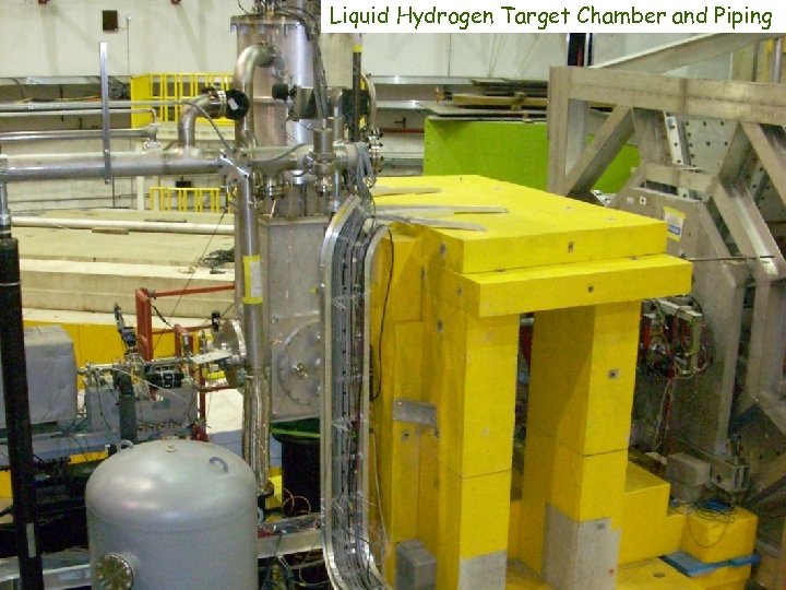 Liquid Hydrogen Target Chamber and Piping 