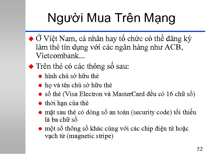 Người Mua Trên Mạng u Ở Việt Nam, cá nhân hay tổ chức có