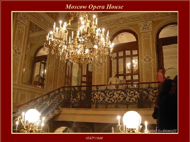 Moscow Opera House staircase 