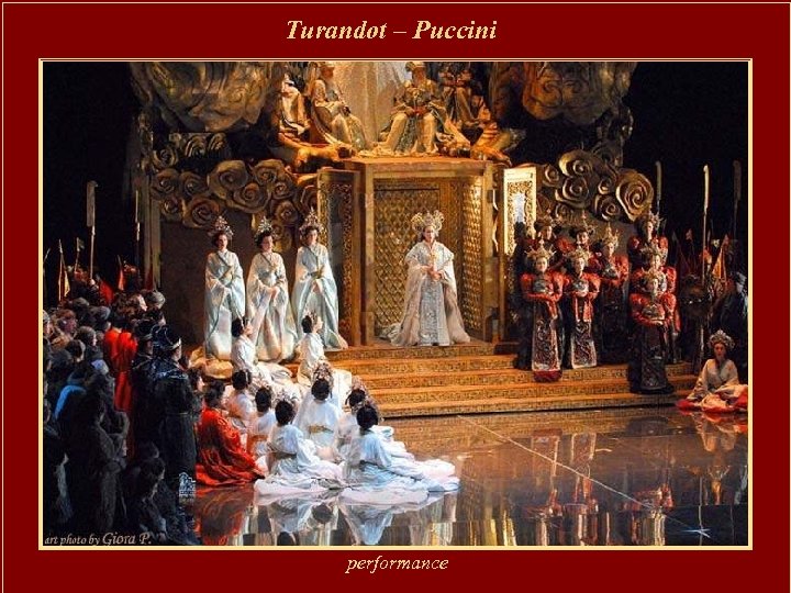 Turandot – Puccini performance 