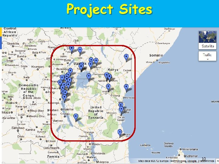 Project Sites ECSA Health Community 10 