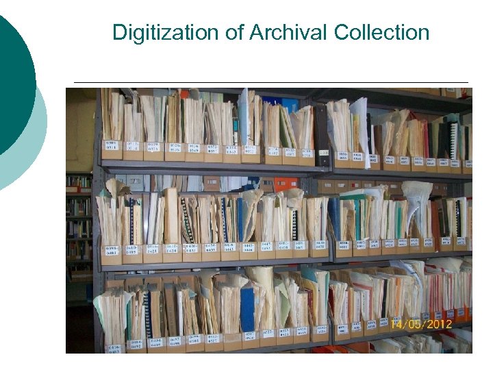 Digitization of Archival Collection 