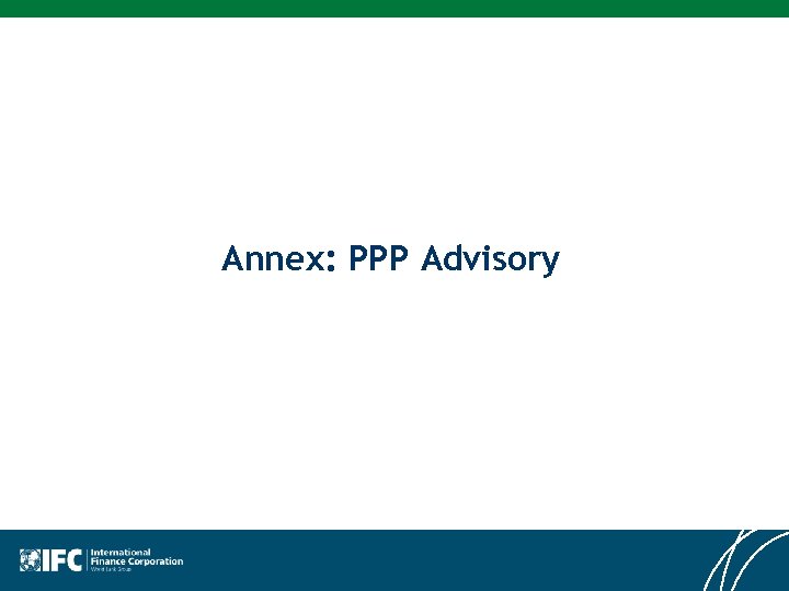 Annex: PPP Advisory 