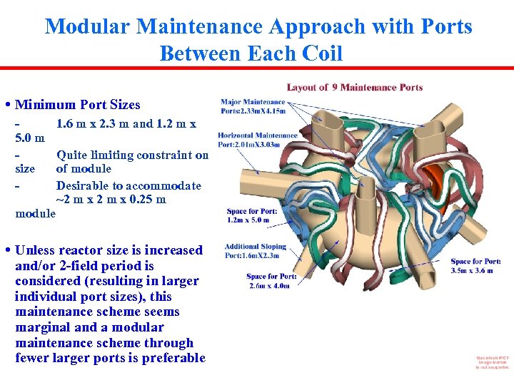 Modular Maintenance Approach with Ports Between Each Coil • Minimum Port Sizes 5. 0
