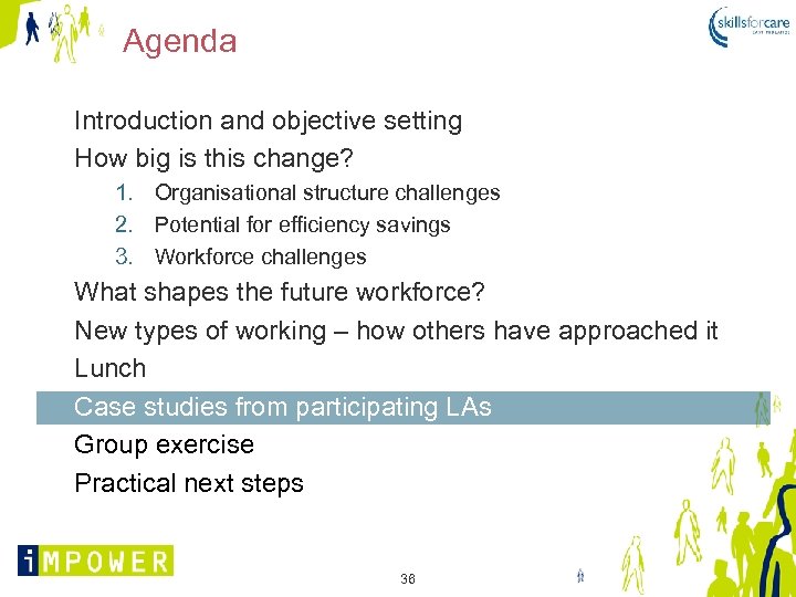 Agenda Introduction and objective setting How big is this change? 1. Organisational structure challenges