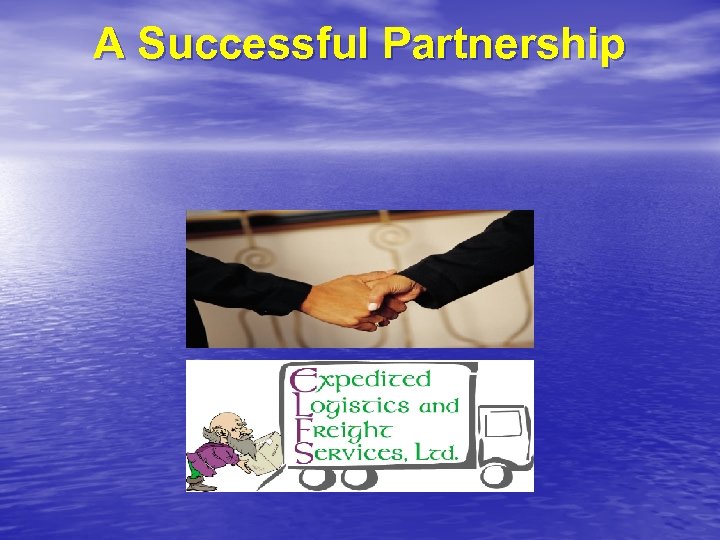 A Successful Partnership 