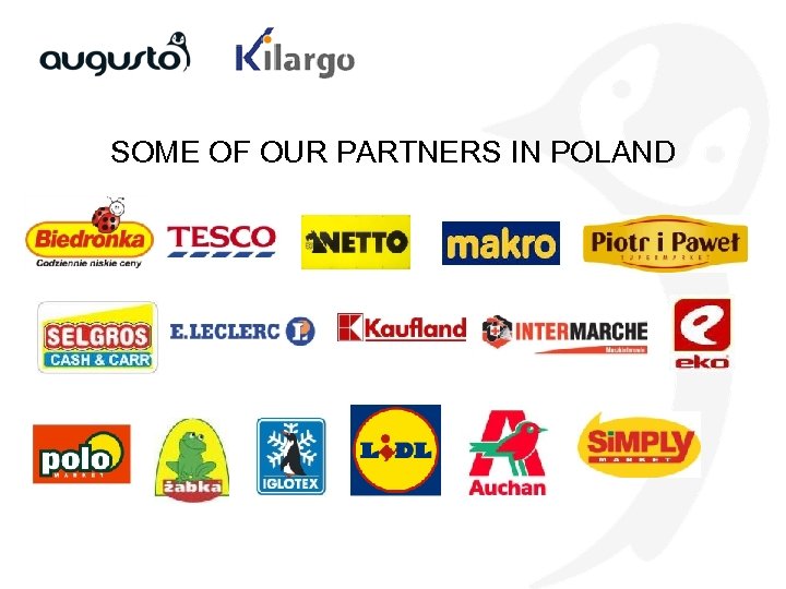 SOME OF OUR PARTNERS IN POLAND 