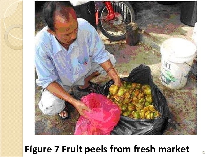 Figure 7 Fruit peels from fresh market 12 