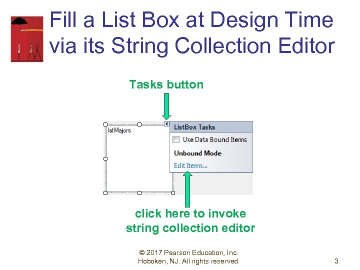 Fill a List Box at Design Time via its String Collection Editor Tasks button