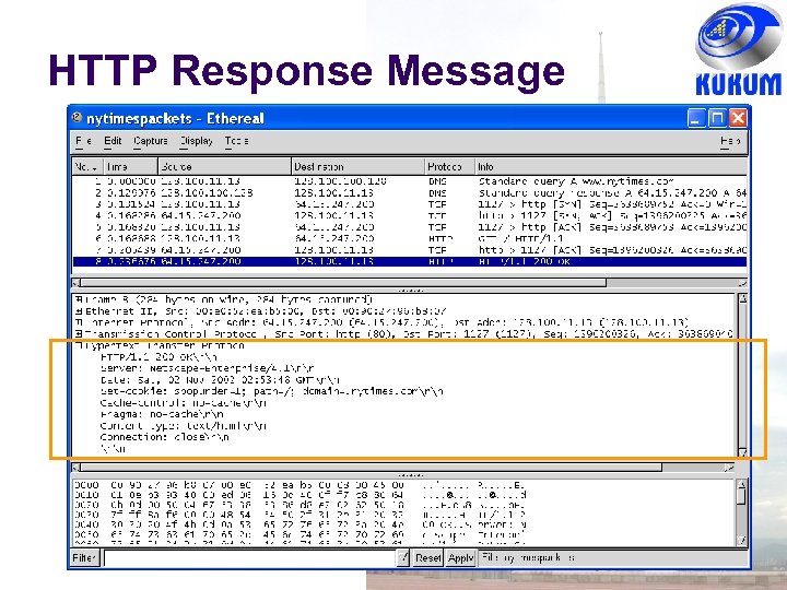 HTTP Response Message 