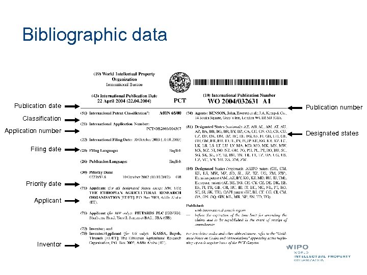 Bibliographic data Publication date Publication number Classification Application number Filing date Priority date Applicant