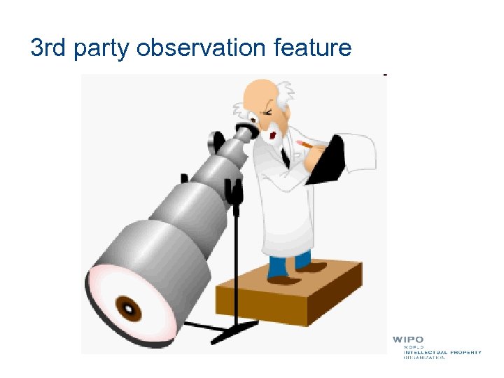 3 rd party observation feature 