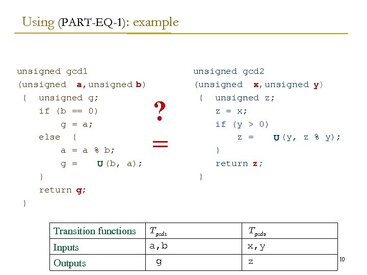 Regression Verification Proving The Equivalence Of Similar Programs