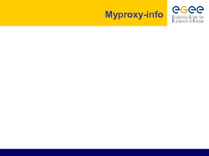 Myproxy-info 