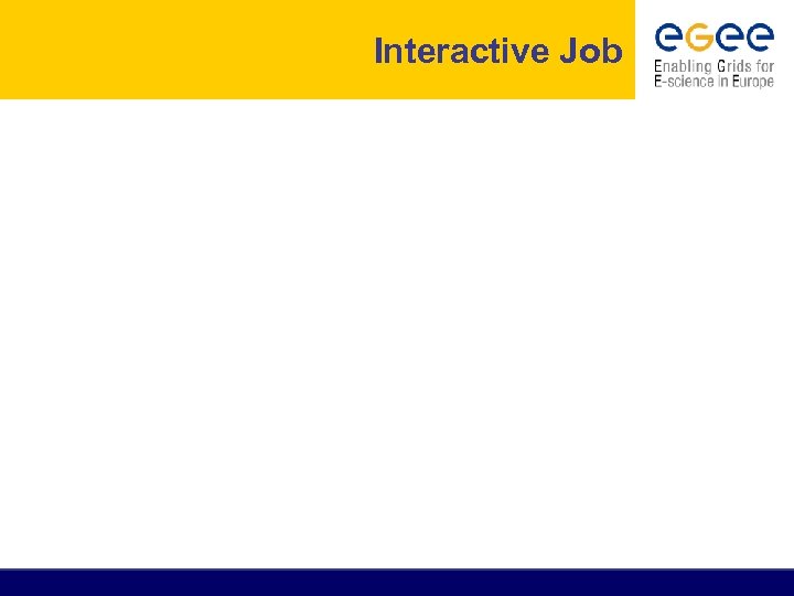 Interactive Job 