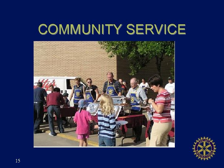 COMMUNITY SERVICE 15 