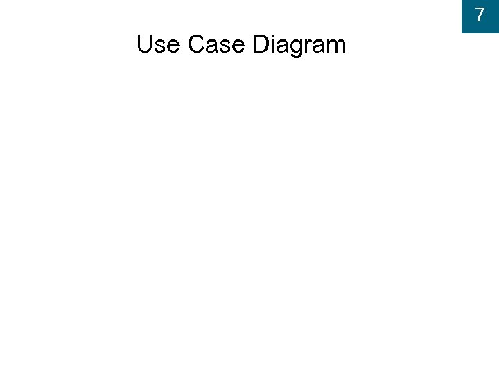 7 Use Case Diagram 