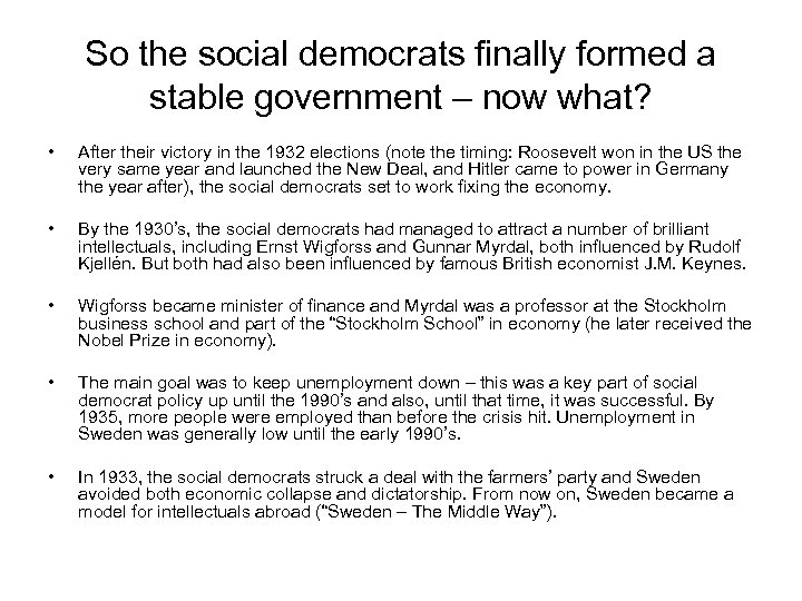 So the social democrats finally formed a stable government – now what? • After