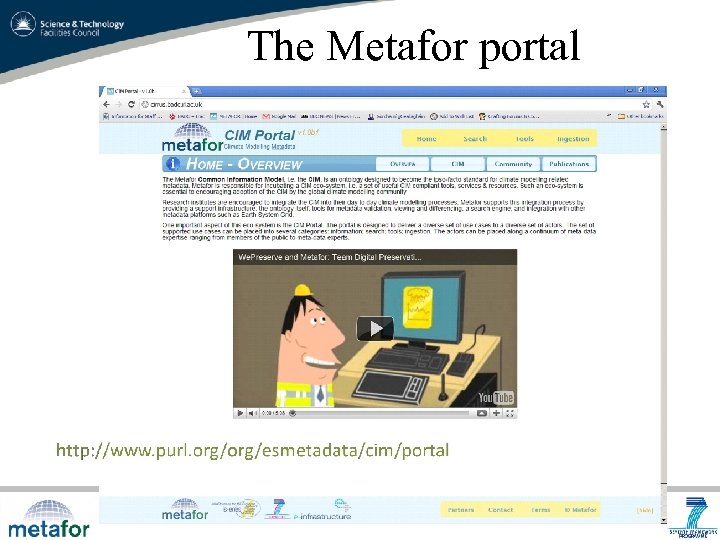 The Metafor portal 