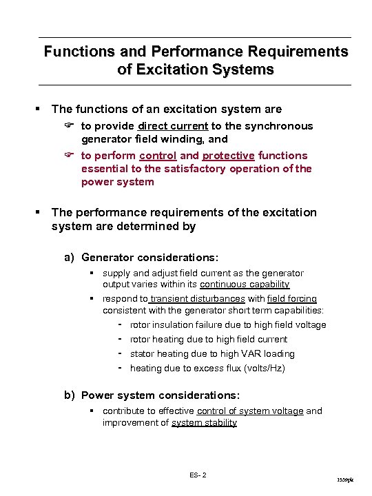 Get Excitation System In Generator Images