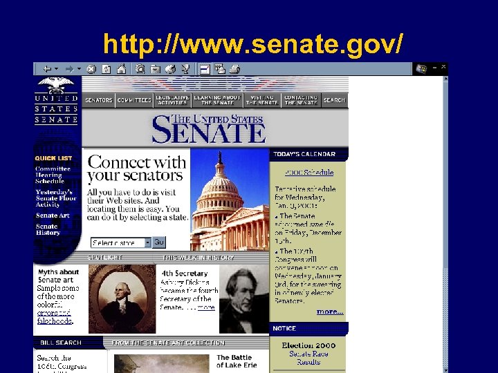 http: //www. senate. gov/ 