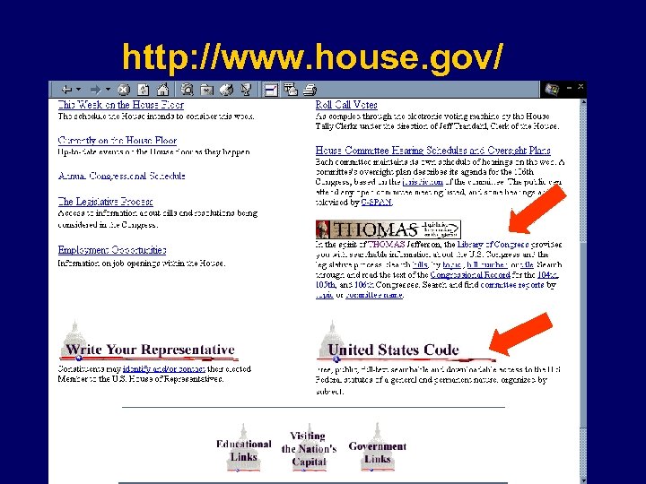 http: //www. house. gov/ 