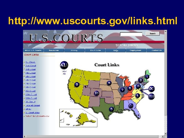 http: //www. uscourts. gov/links. html 