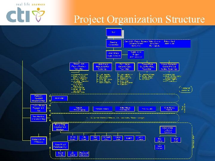 Project Organization Structure 