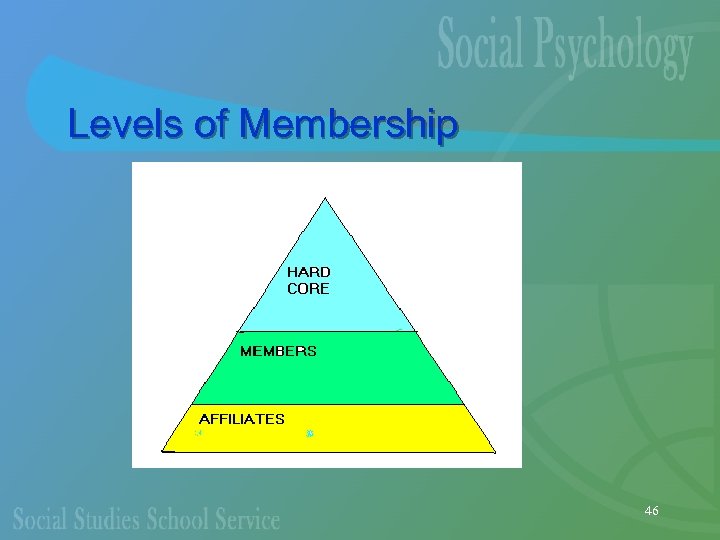 Levels of Membership 46 