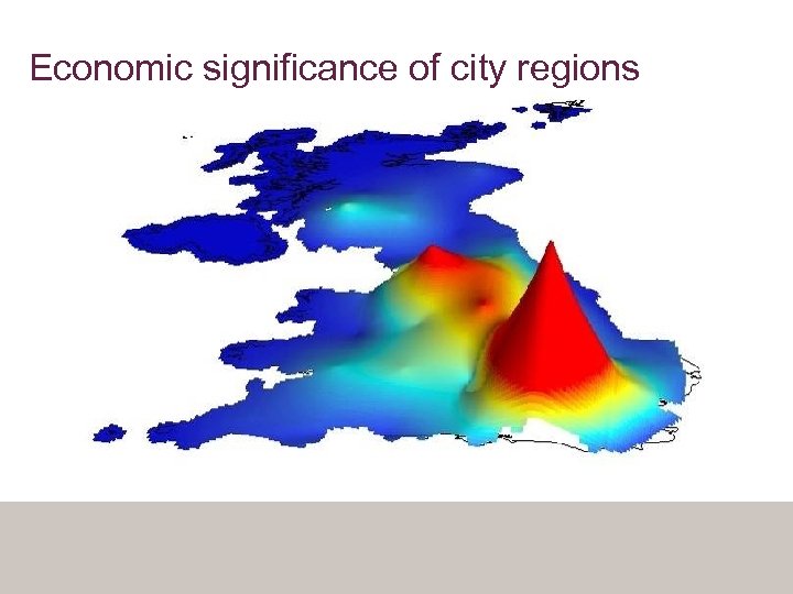 Economic significance of city regions 