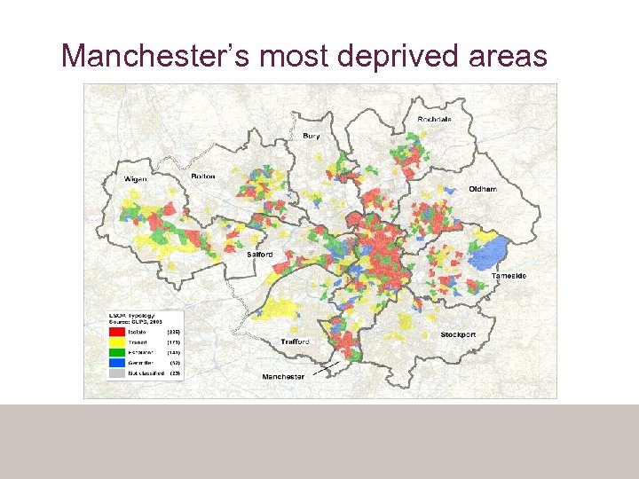 Manchester’s most deprived areas ’ 