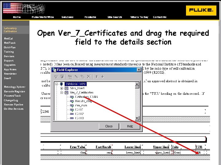 Laboratory Calibration Met/Cal Met/Track Gold-Plan Training Services Support Upgrades App Notes Newsletter Dew. K