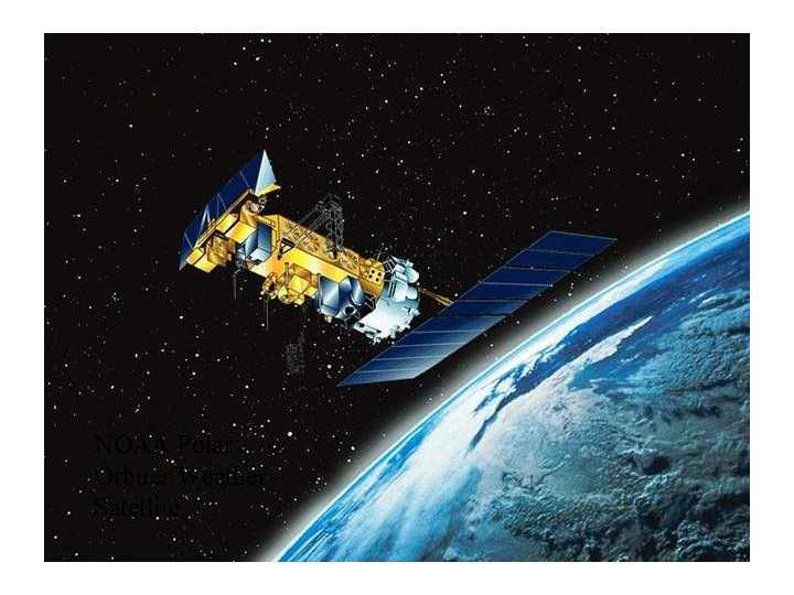NOAA Polar Orbiter Weather Satellite 