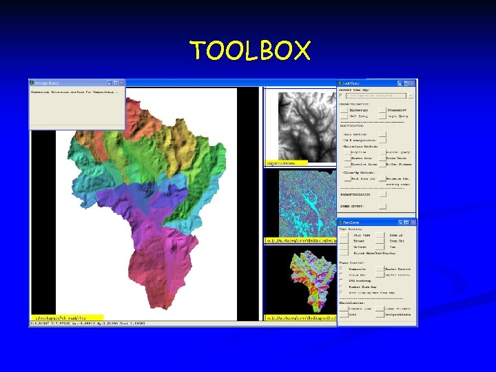 TOOLBOX TOOL PITCH n Parameterizer (GIS Weasel) 