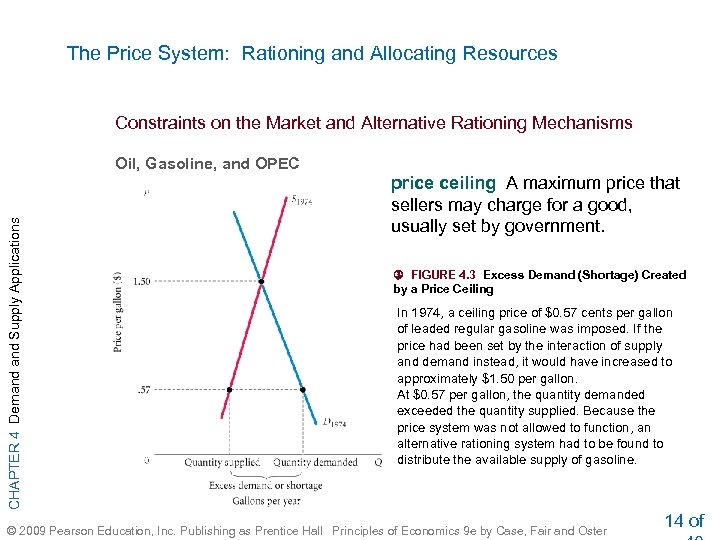 The Price System: Rationing and Allocating Resources Constraints on the Market and Alternative Rationing