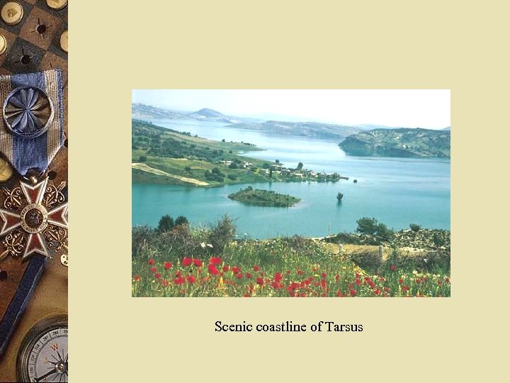 Scenic coastline of Tarsus 