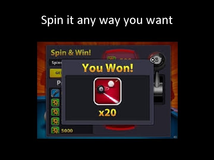 Spin it any way you want 