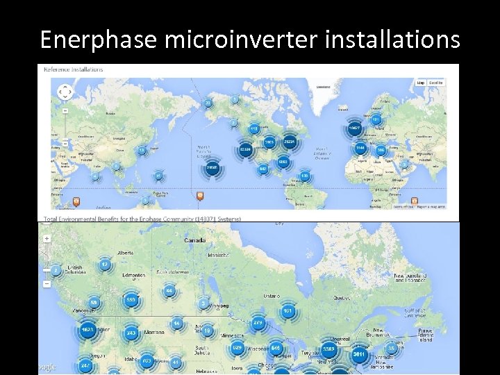 Enerphase microinverter installations 