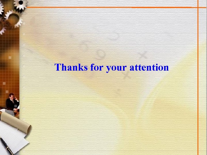 Thanks for your attention 