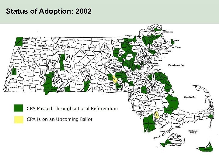 Status of Adoption: 2002 