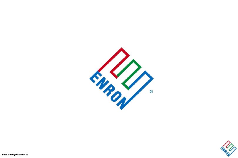 ® © 2001 UB-Mkgt. Power-0601 -22 